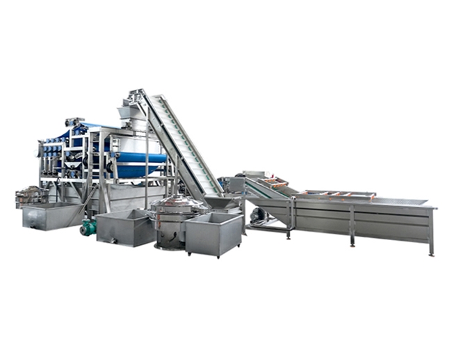 帶式蔬菜壓榨生產(chǎn)線